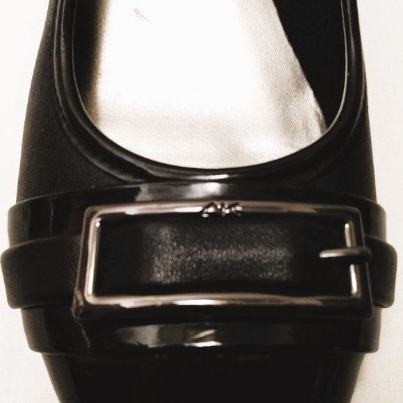 Anne Klein Sport Shoes With Wedge Heel-7M-Patent Leather/Material - Picture 12 of 16